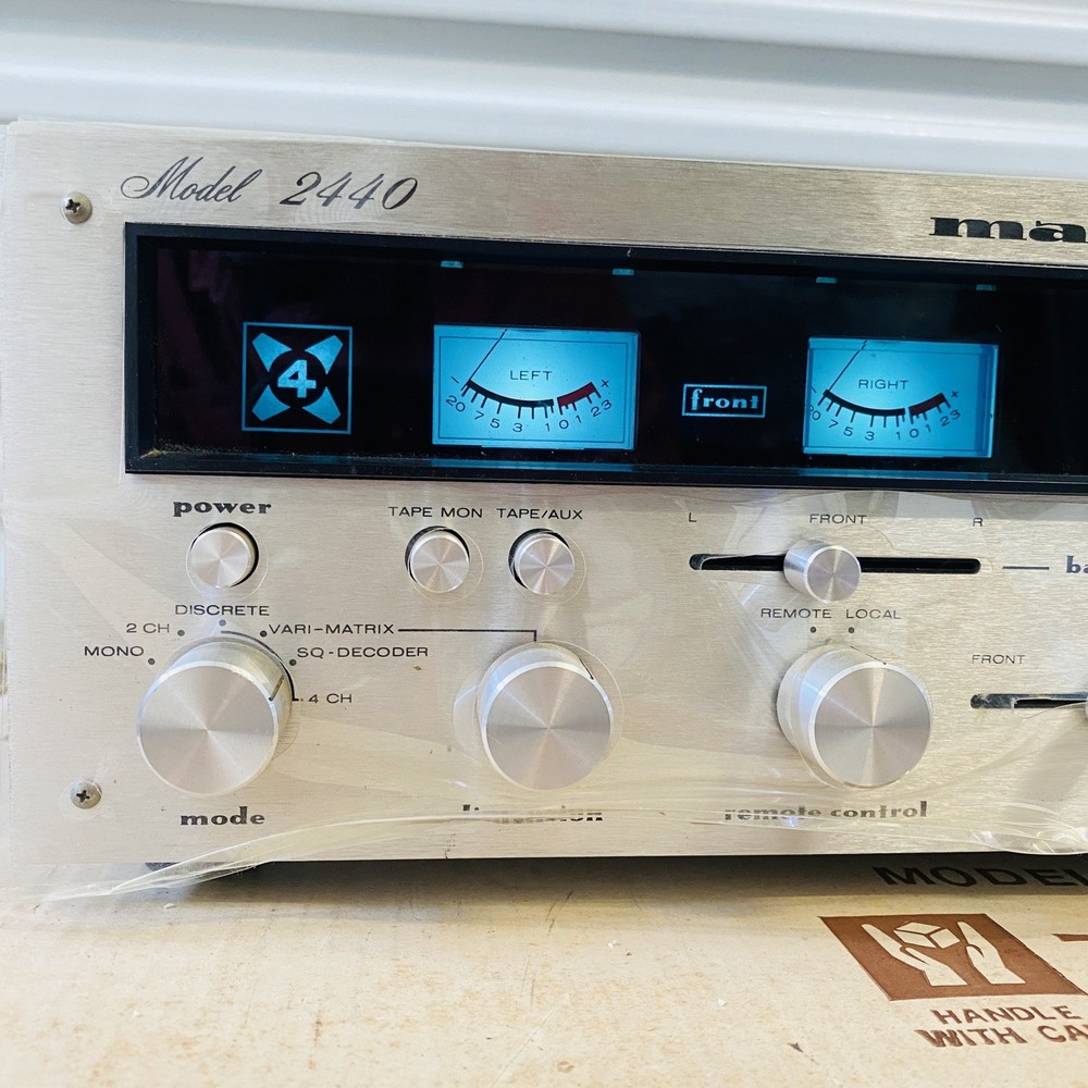Marantz Model 2440 Adapter Quadradial 4 Amplifier Original Box - Mint Condition