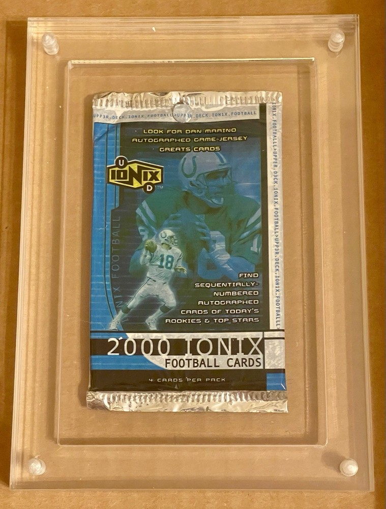 (5) Clear Acrylic Holder Display For Foil Pack Or Wax Pack