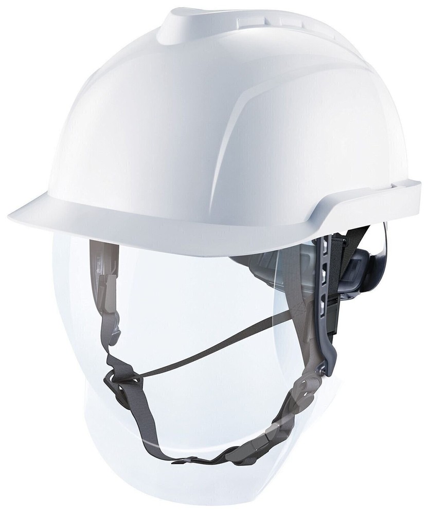 MSA GA90047 Hard Hat Chinstrap - 4-Point Universal Attachment, 3/4" Polyester...