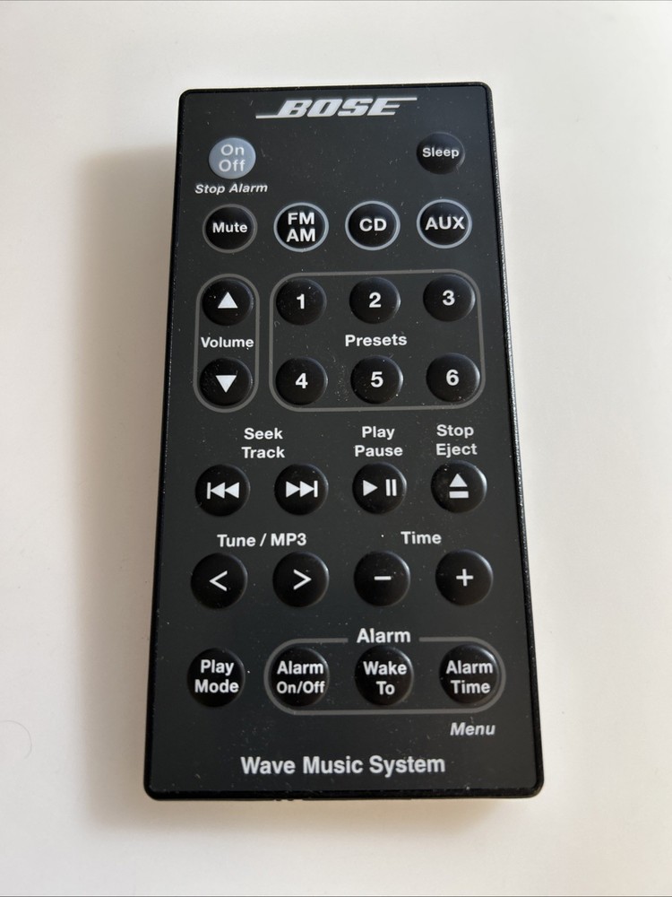 Bose Wave Music System IV OEM Remote Control Untested  zaks
