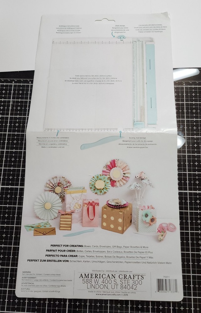 We R Memory Keepers Trim and Score Board -