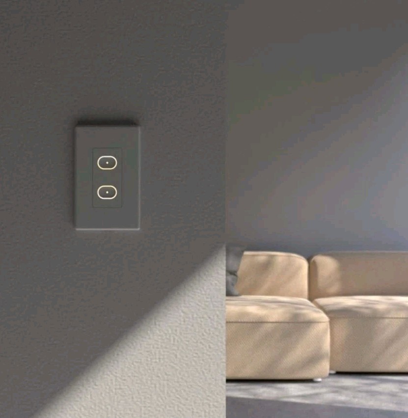 LIFX 2-Button Smart Switch in-Wall Wi-Fi Smart Switch White