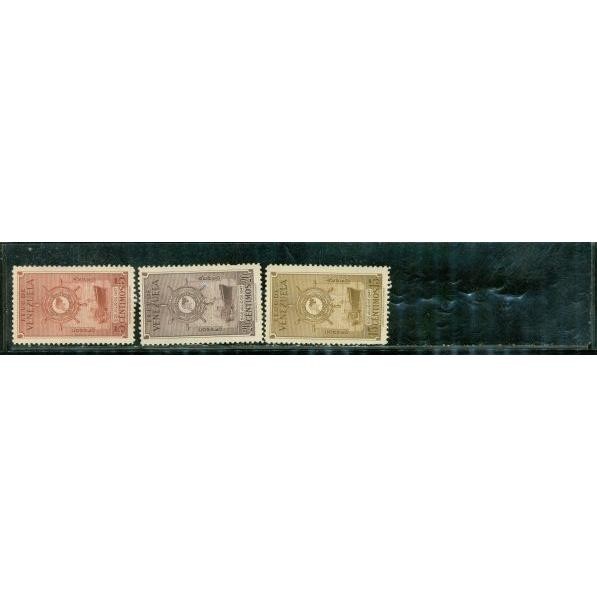 Venezuela Ships , 3 stamps