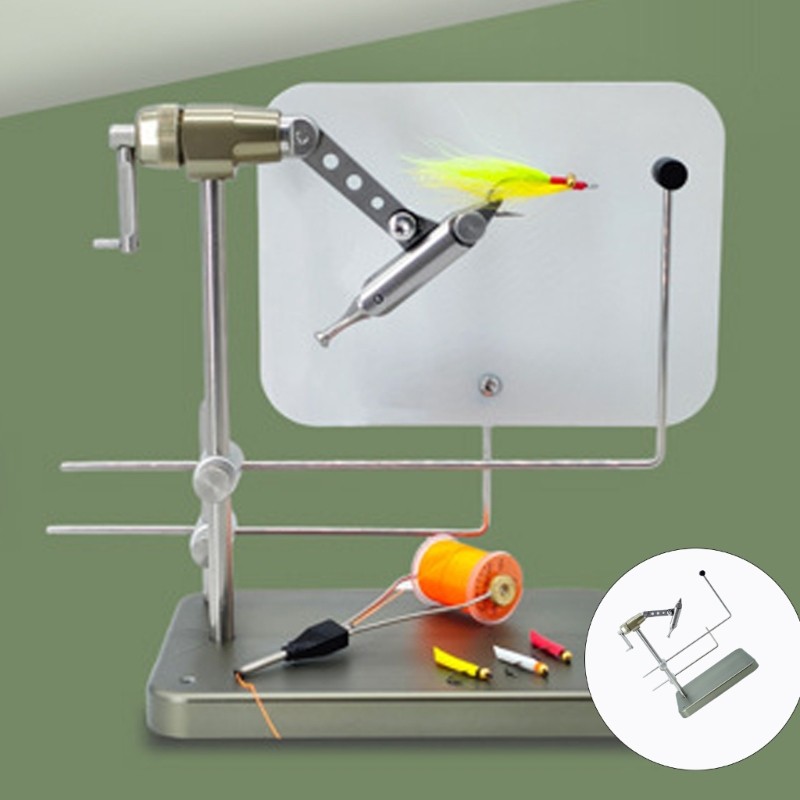 High Strength Fishing Vises Tool Enables Smooth 360 Spin For Precise Hook Tasks