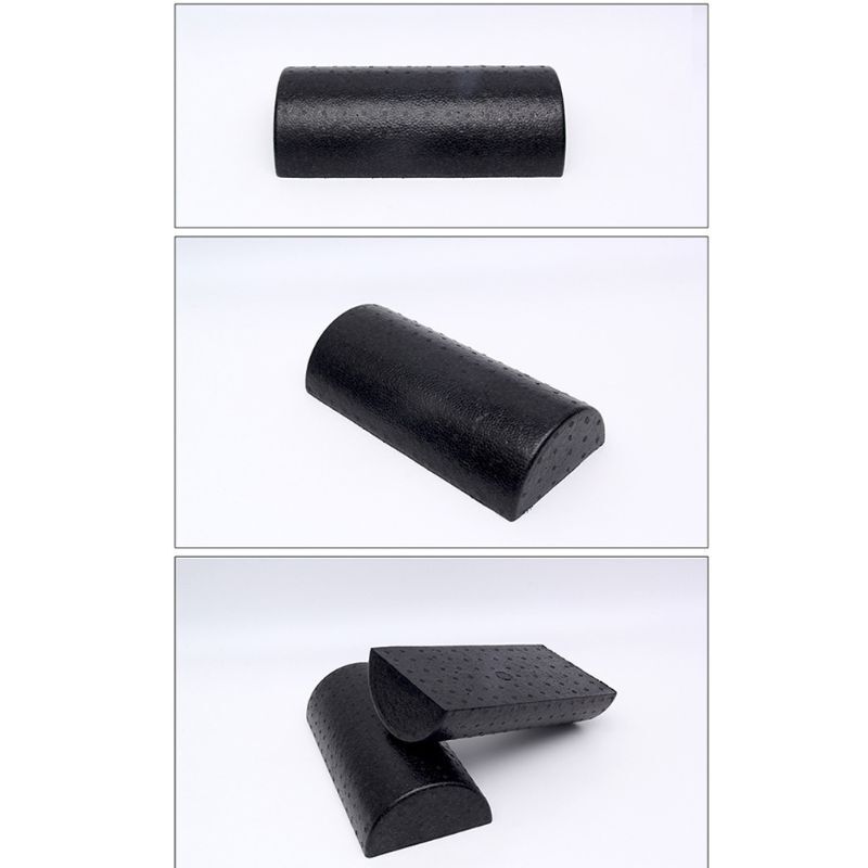 Half-Round Yoga Foam Rollers High Density Foam Roller Deep Tissue Massager