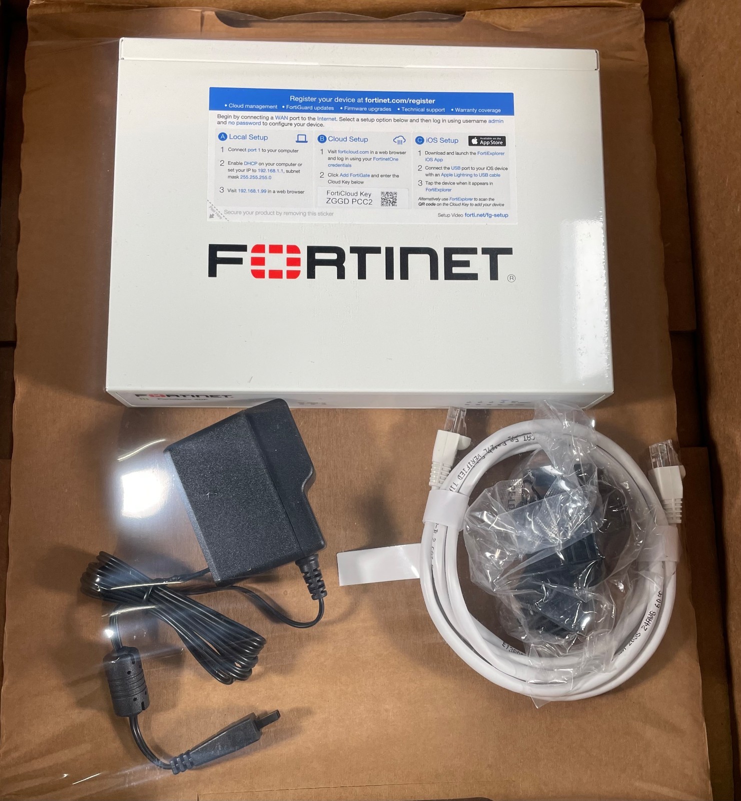 NEW Fortinet FG-40F-BDL-950-36 Next GEN Network Security  Firewall