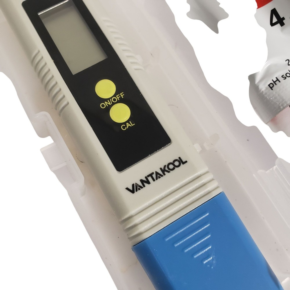Vantakool pH Meter Tester Digital Water Quality Test Kit, pH 4.00 Buffer