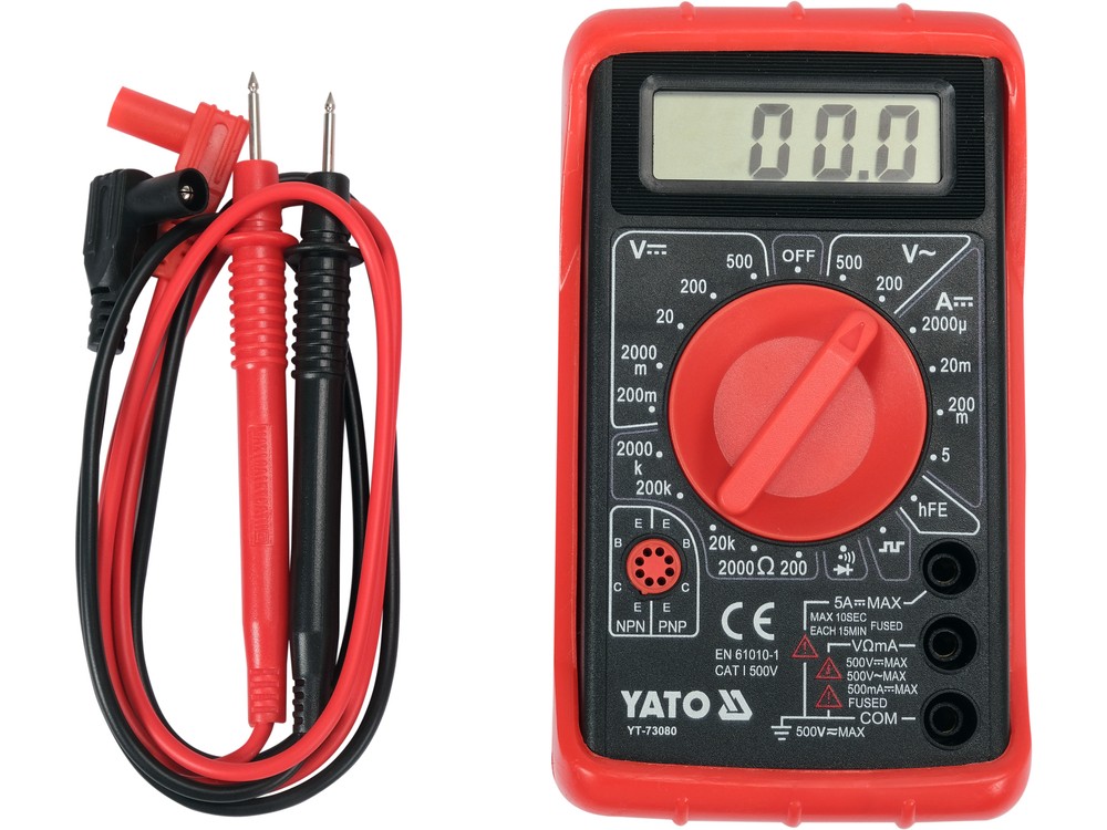 Yato Universal Multimeter Digital Buzer YT-73080