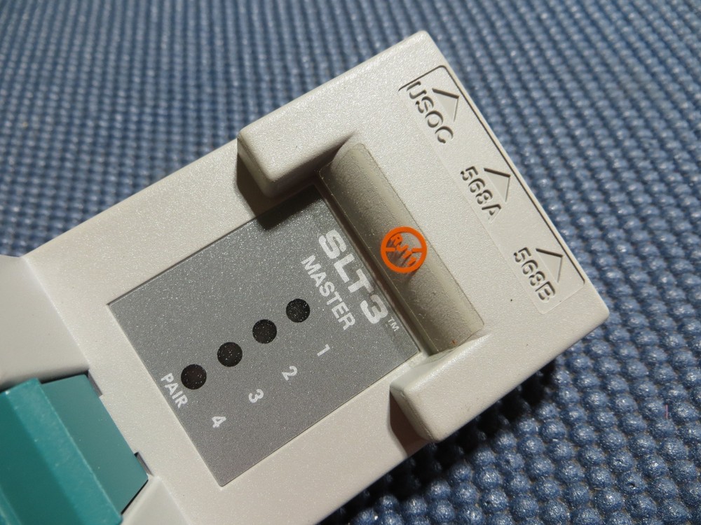 Molex Mod-Tap SLT3 Cable TesterS Master And Remote with Manual