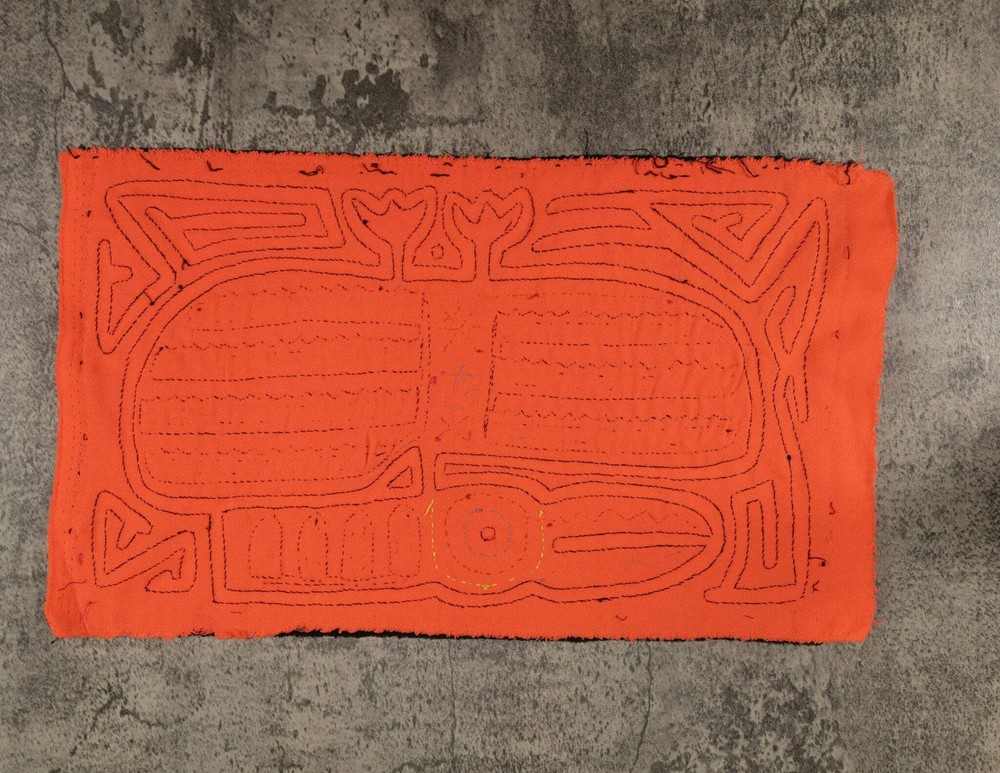 Classic Neon Orange Thunderbird Mola