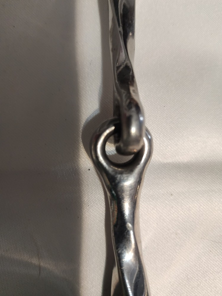 Horse Tack - 5 1/2” Slow Twist Full Cheek Snaffle Bit