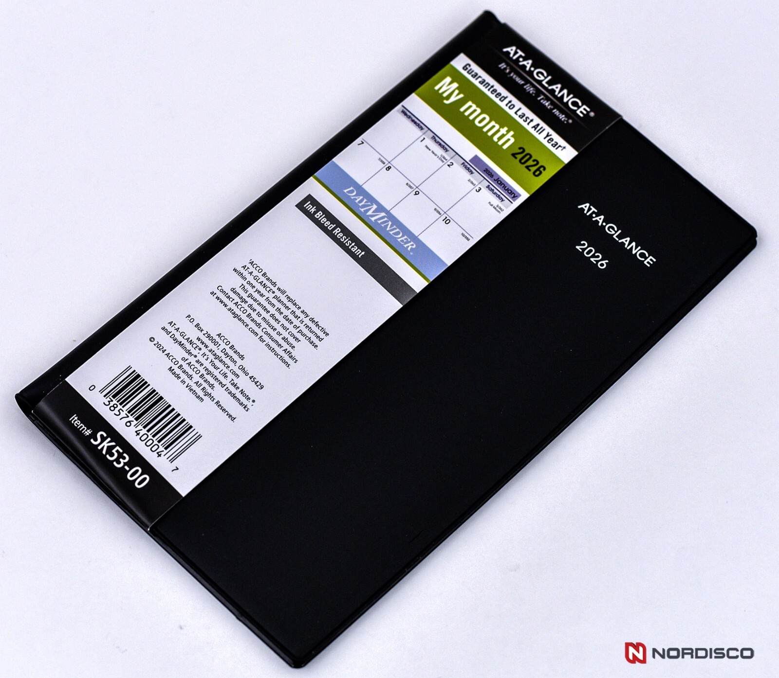 2026 At-A-Glance DayMinder SK53-00 Monthly Pocket Planner, 3-1/2 x 6"