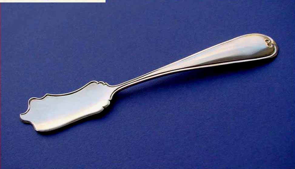 Rare Pate Server/ Caviar Server, Silver, around 1872 A724