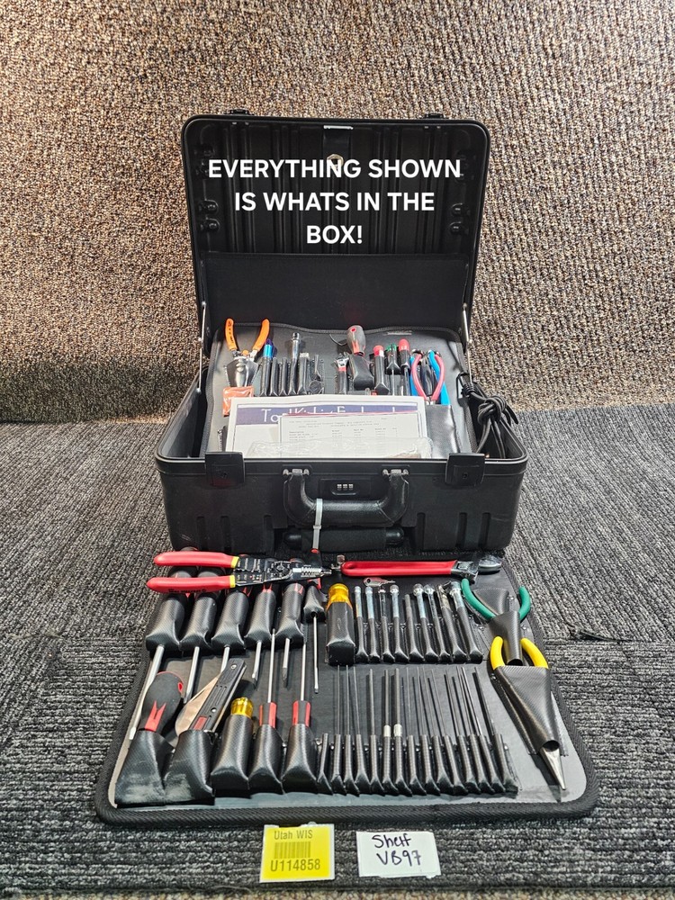 Specialized Products SPC88C 73-Piece Electronics Tool , 8'' Deep Wheeled Case