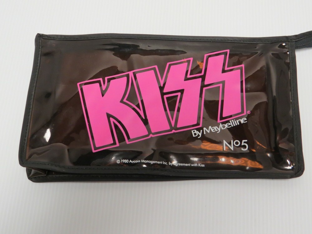 KISS AUSTRALIAN MAKEUP BAG #5 1980 AUCOIN