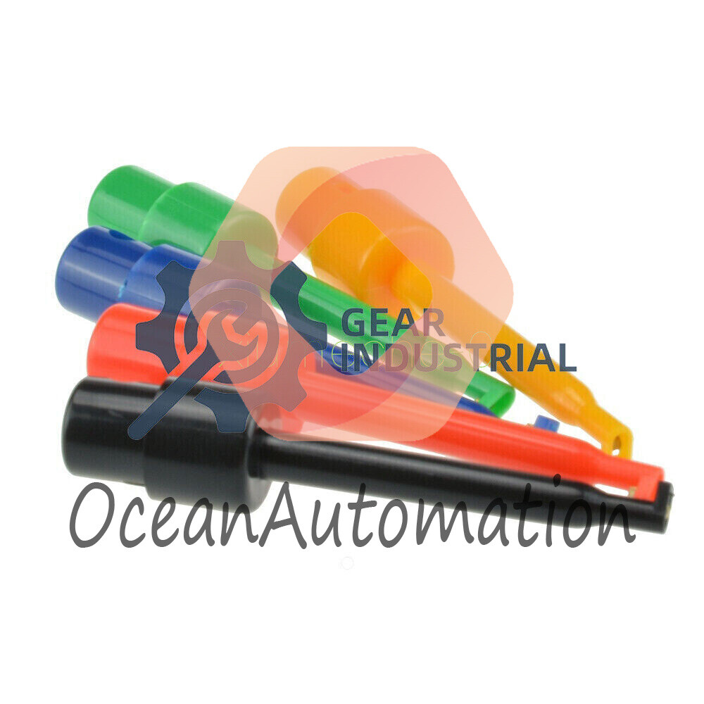 5pcs Large Size Round Single Hook Clip Test Probe for Electronic Testing