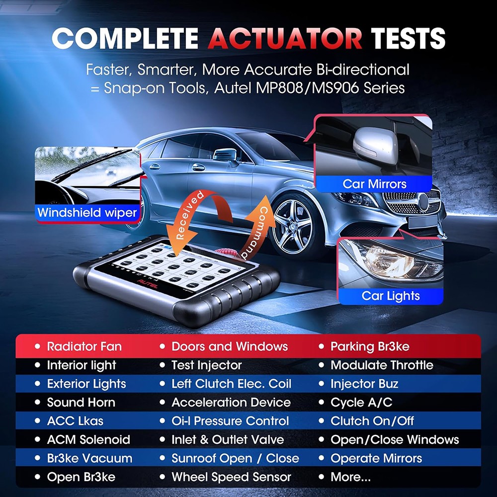 🔥2026 Autel MaxiPRO MK808S All Systems Active Test Key Coding Diagnostic Tool