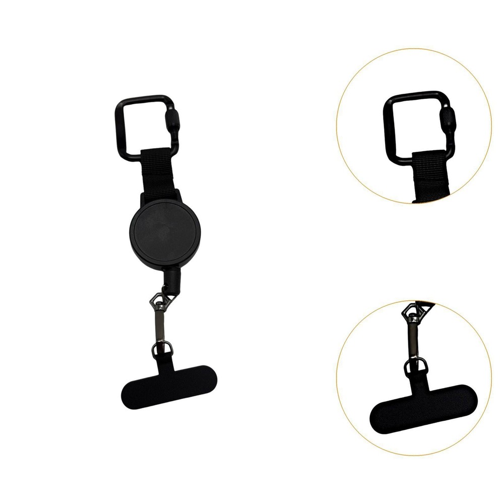 Retractable Phone Tether Extendable Anti Loss Lightweight Cellphone Lanyard