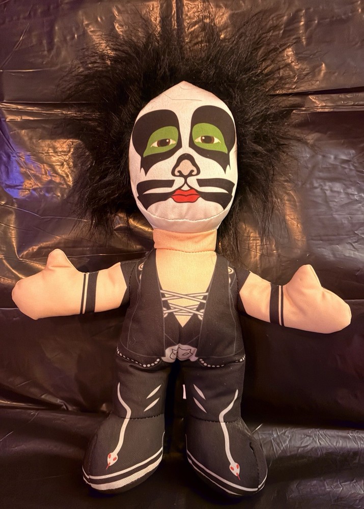 ☠️KISS- Peter Criss Catman Plush Doll☠️ Cheapest On EBay!