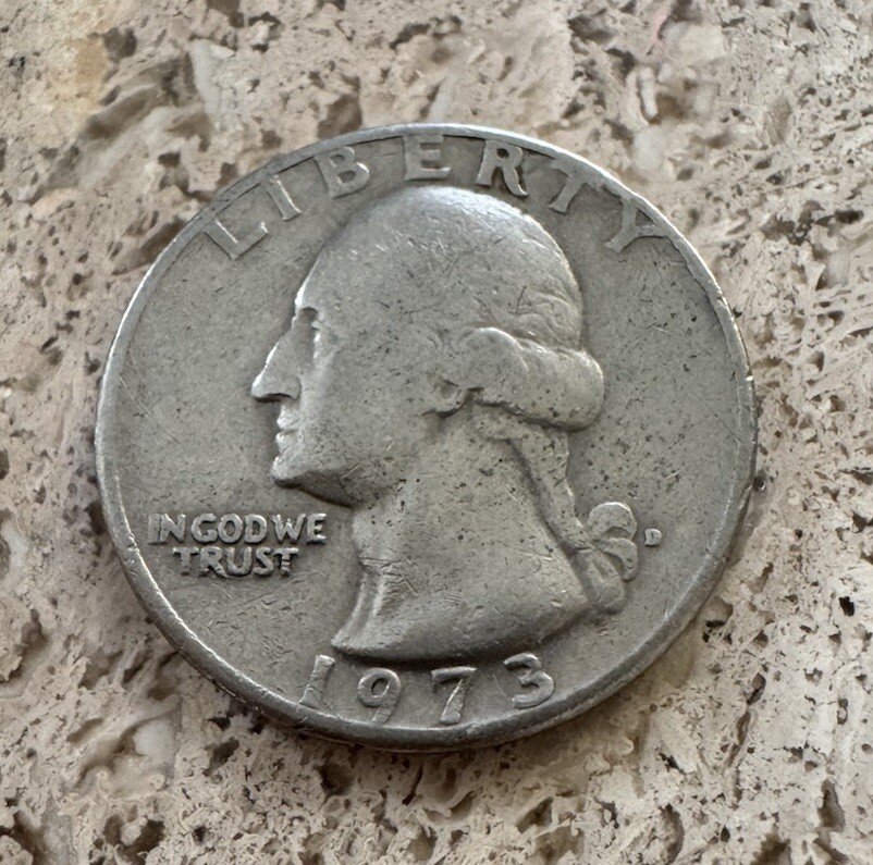 1973 D Washington Quarter Errors Filled D