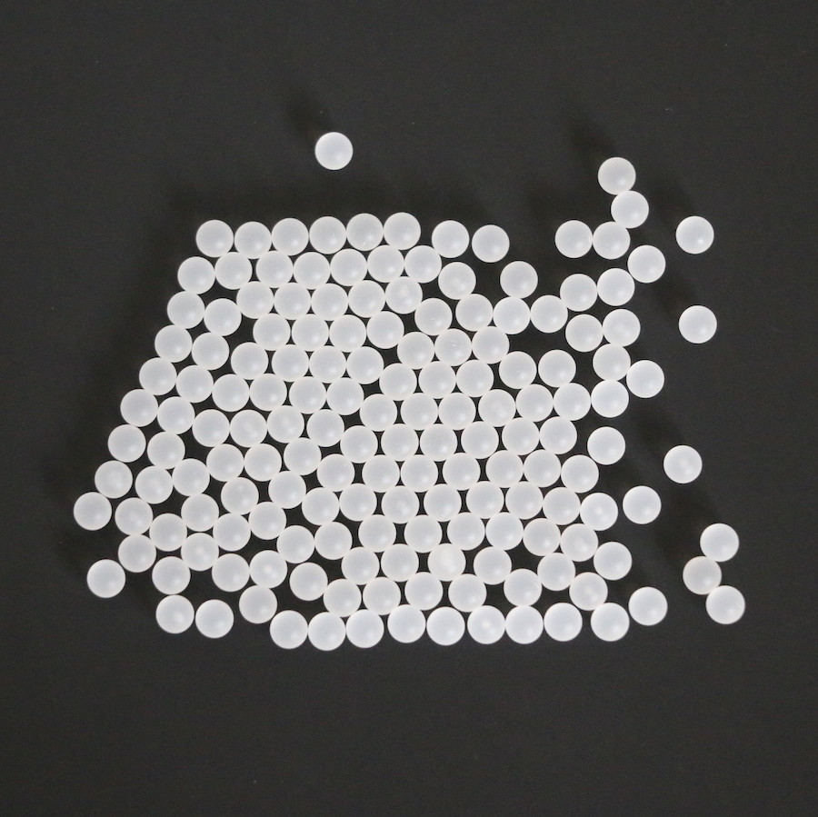 3mm Polypropylene ( PP ) Solid Plastic Bearing Balls Precision Sphere Wholesale