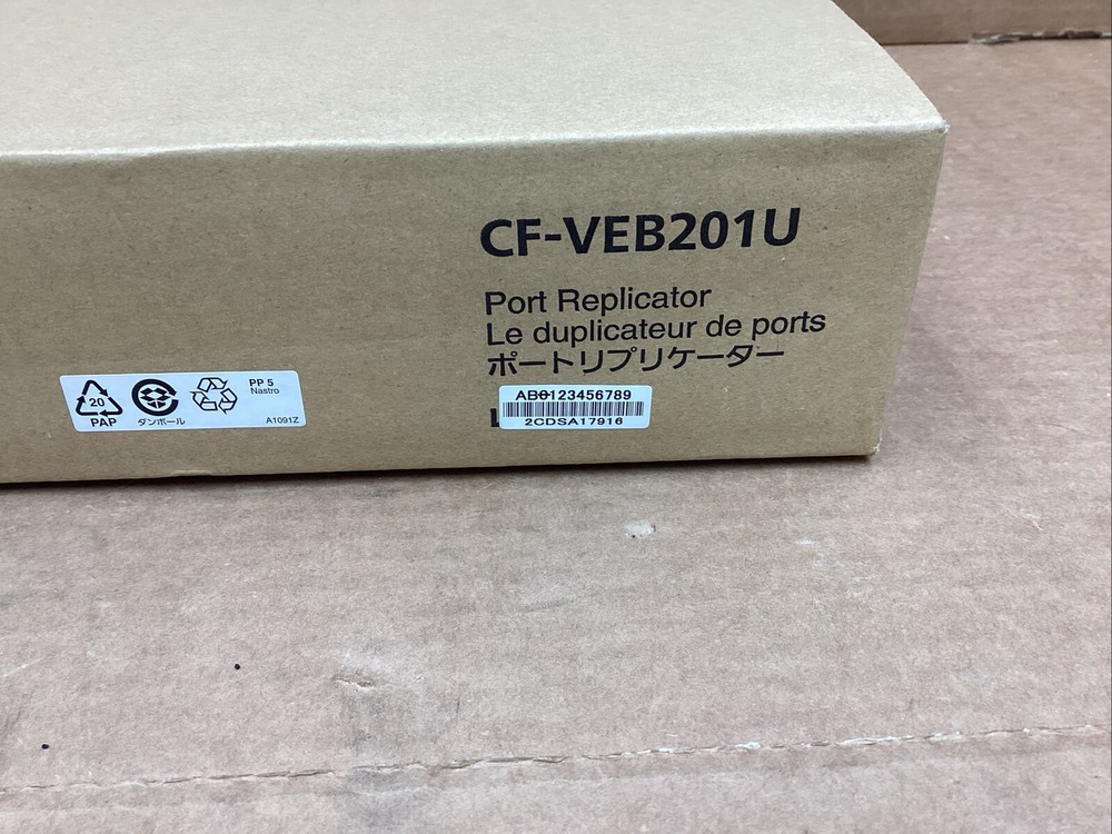 PANASONIC CF-VEB201U PORT REPLICATOR DOCK FOR TOUGHBOOK
