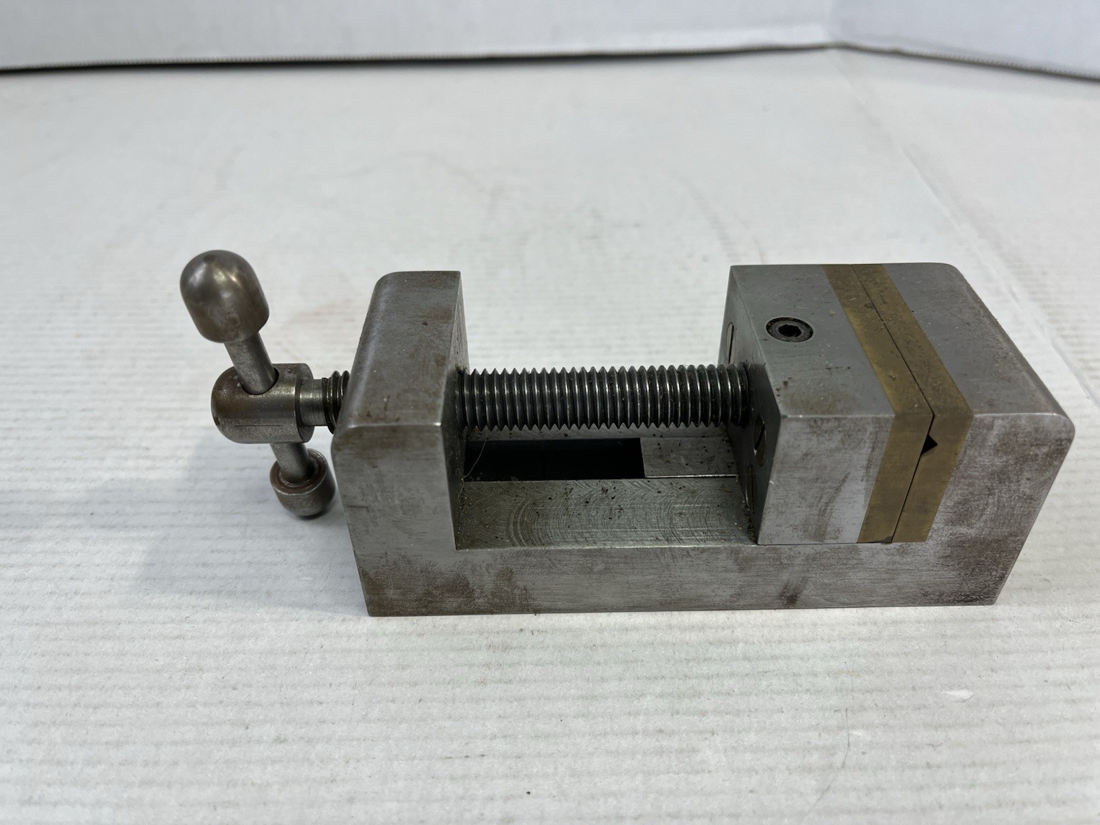 Precision Machinist 2-1/4” Jaws Opening Milling Cross Bar Turn Vintage