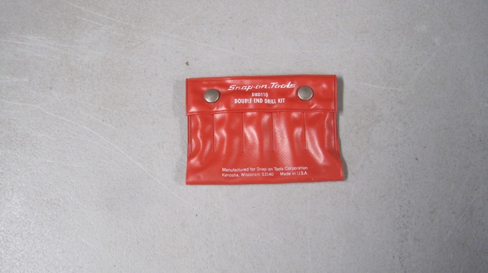 SNAP-ON DOUBLE END DRILL KIT # DBD110A NEW