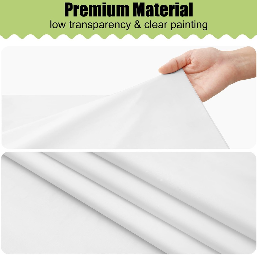 Disposable Table Cloth - 12 Pack, 54 x 108 Inch Waterproof Rectangle Tableclo...