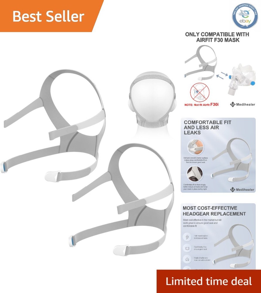 F30 Replacement Strap Pack - Includes 2PCS & 4PCS Clips for Comfort