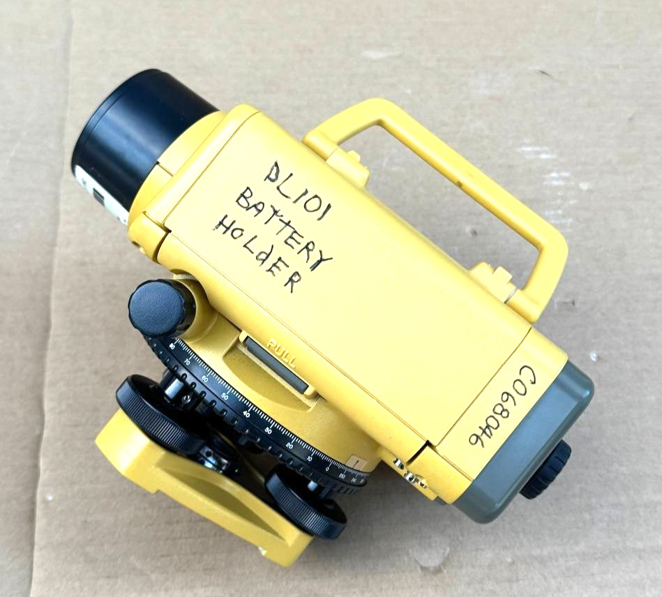 Topcon DL-101C Electronic Digital Level with Case NO CHARGER