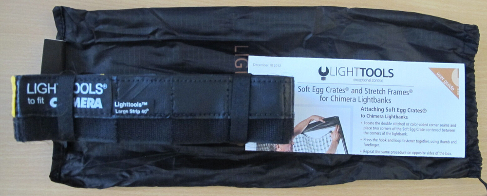 Chimera 40 Degree Strip Fabric Grid for Large Sized Soft Boxes #3570 OPEN BOX