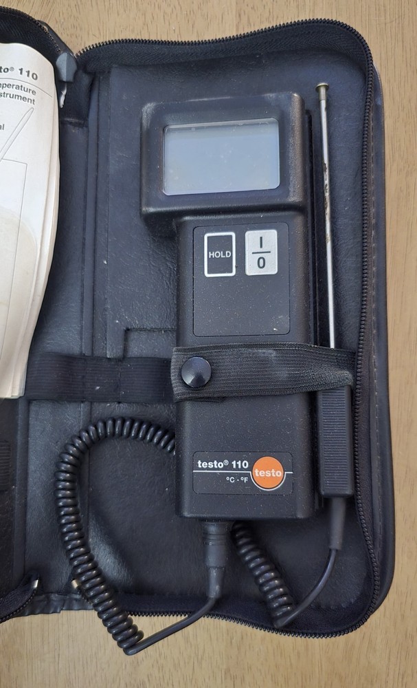 Testo 110 Thermometer With Case