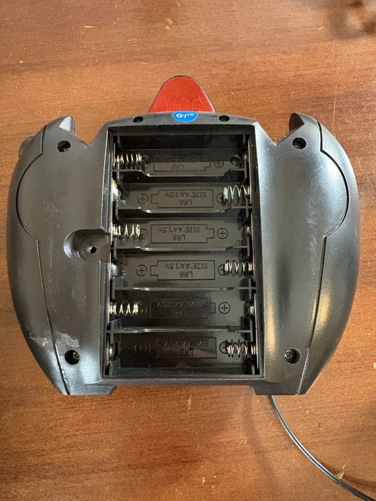 Brookstone u-Control Silver Bullet Remote Control Helicopter In Box - Red