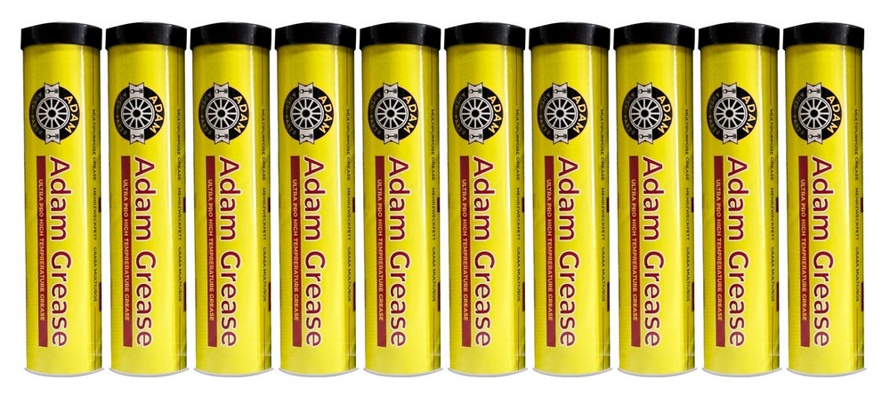 All Purpose Grease, 10-Pack 14 Oz. Tubes | Multi Function Lubricant | Blue