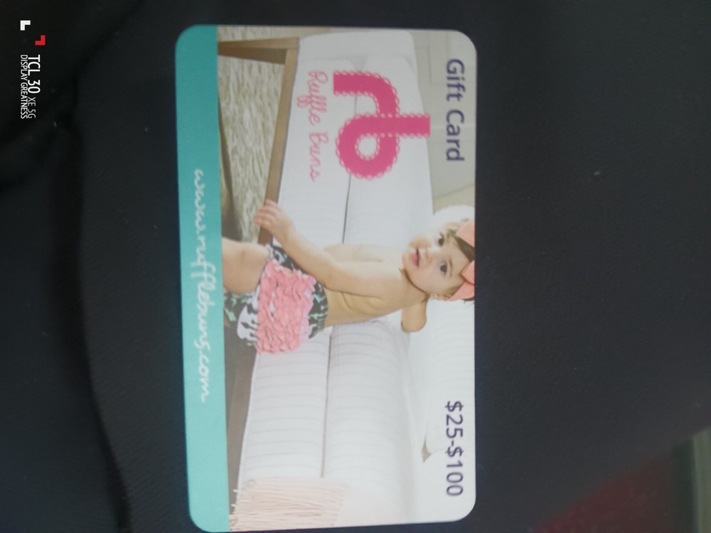 Ruffle Buns $60 Gift Card