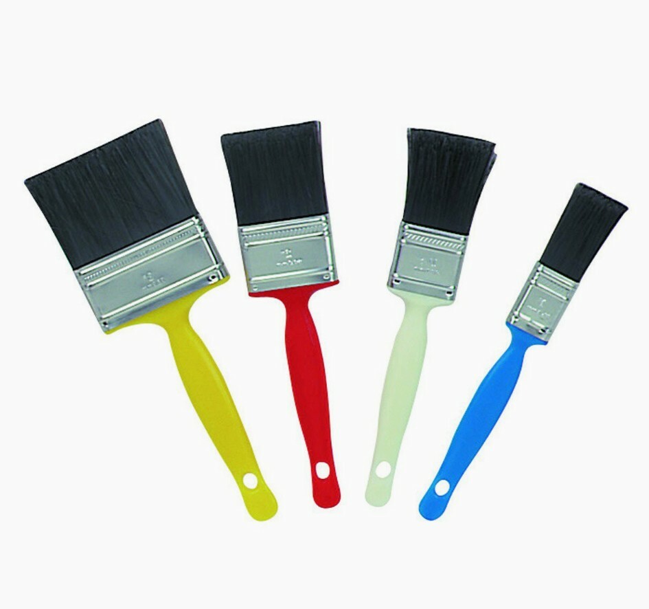 Collective Elements 4 pc. Multipurpose Brush Set , 1", 1-1/2", 2" & 3"