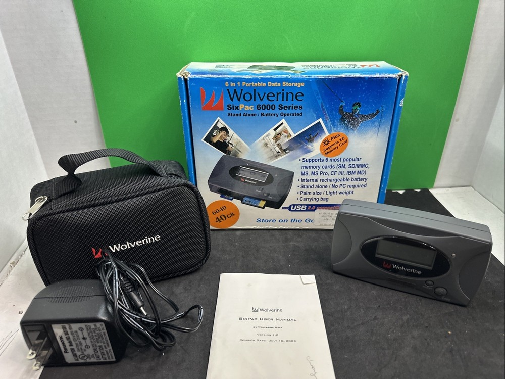 Wolverine Flash Card Reader Duplicator Model 6040 – Standalone Copy Device Works