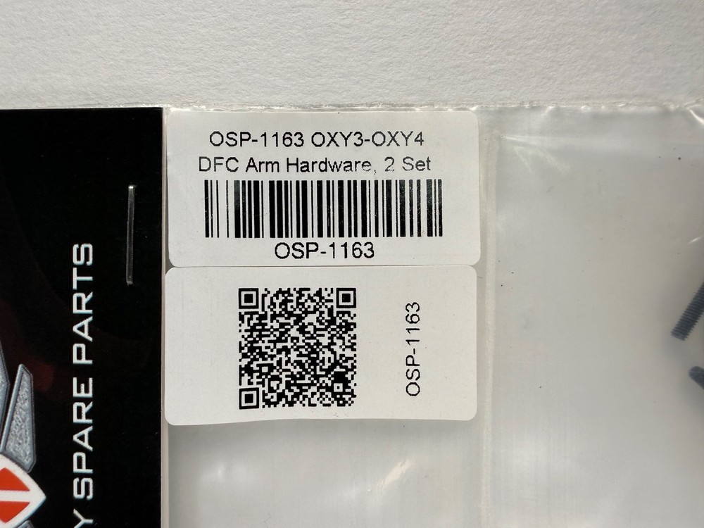 OXY HELI OXY 3 - OXY 4 DFC ARM HARDWARE 2 SET OSP-1163