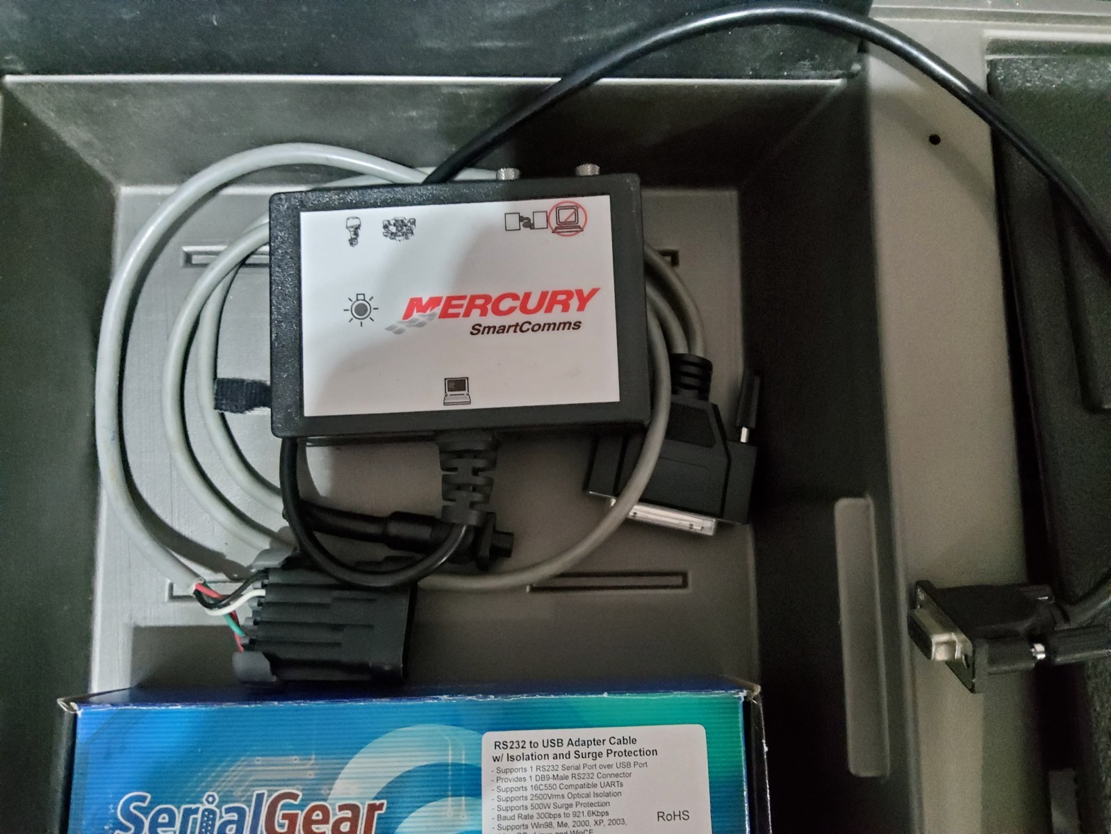 OTC/MERCRUISER P/N 91-823686A2 DDT DIAGNOSTIC KIT WITH ACCESSORIES