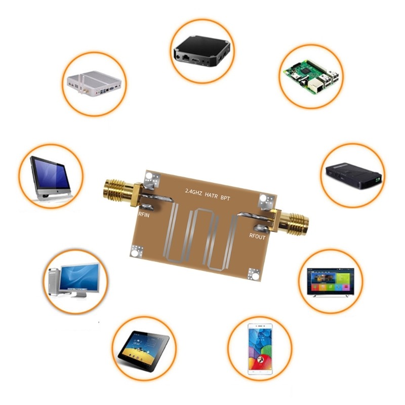 Boost Communication Distance with 2.4GHZ Microstrip Bandpass Filter Modules