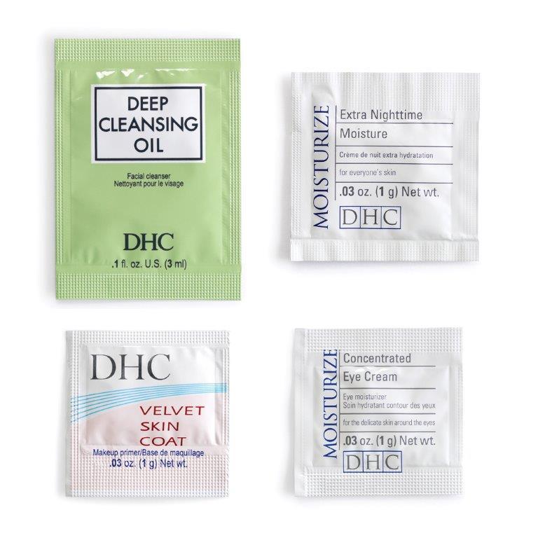 DHC Pore Face Wash 4.2 oz. Net wt., includes 4 free samples
