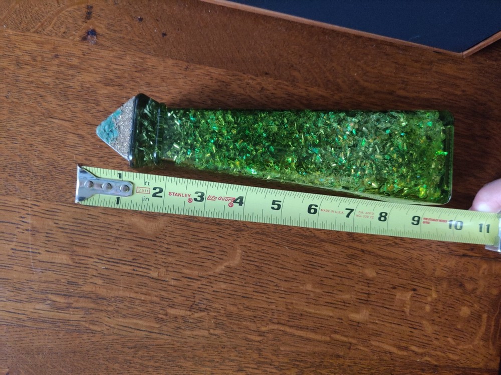 Rare Orgonite Pyramid/Tower with Aventurine