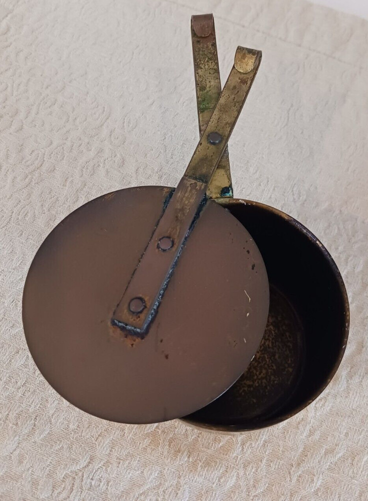 Vintage Copper & Brass Serving Chafing Warmer