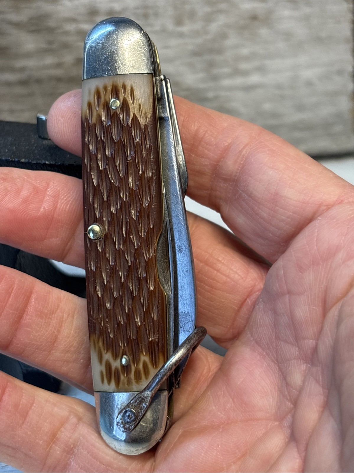 Vintage Boy Scout Ulster USA Pocket Knife Beautiful Clean Very Nice