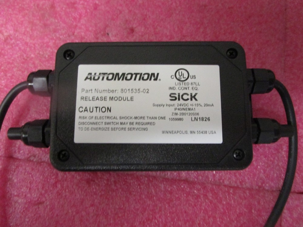 AUTOMOTION SICK 801535-02 1059980 ZIM-2B0120S06 Function Release Module