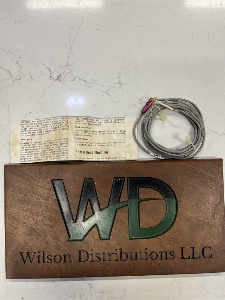 OPCON 8409 FIBER OPTIC SENSOR
