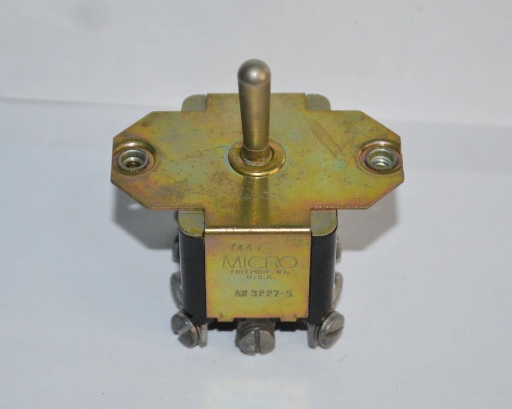 Vintage MICRO Toggle Switch Various sizes 13 models nos