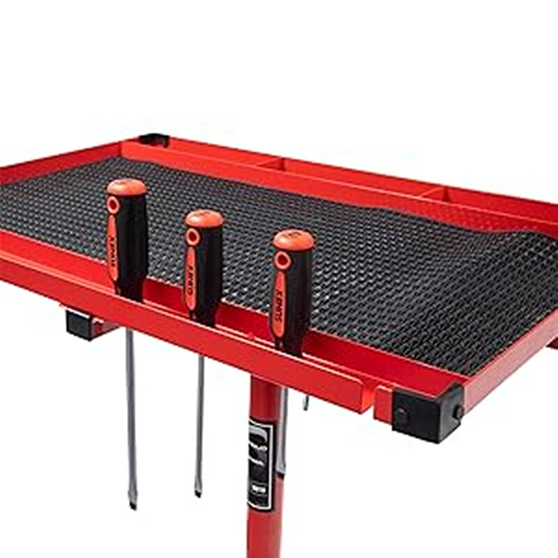 Adjustable Tear Down Work Table w/ Drawer 220LBS Load w/Casters Tool Storage