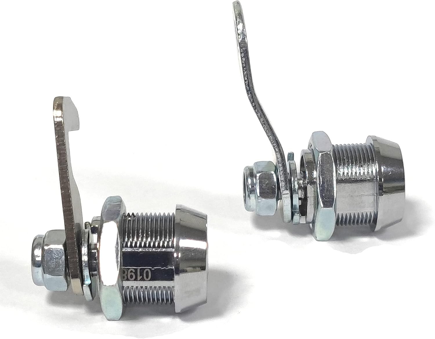 1 or 2 Pack Toolbox Lock 5/8" Tubular Cam Replacement Lock Hook Cam Keyed Alike